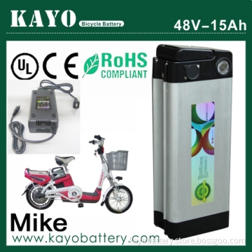LiFePO4 Battery Pack 48V, Electric Bicycle Battery 48V 12Ah
